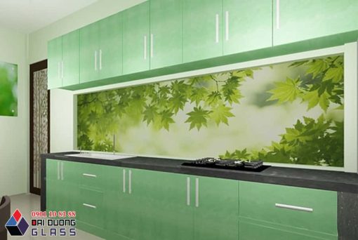 Tranh Kính 3d Ốp Bếp Phong Cảnh
