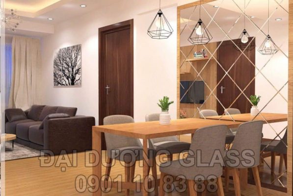 gương ghép trang trí