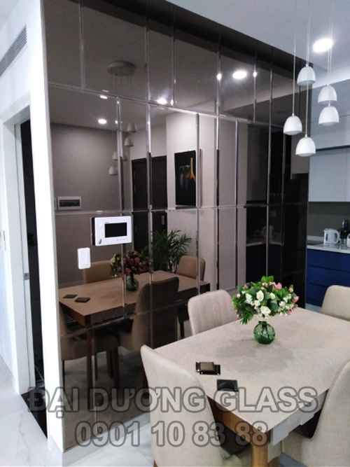 Gương kính thủy trang trí bàn ăn 3
