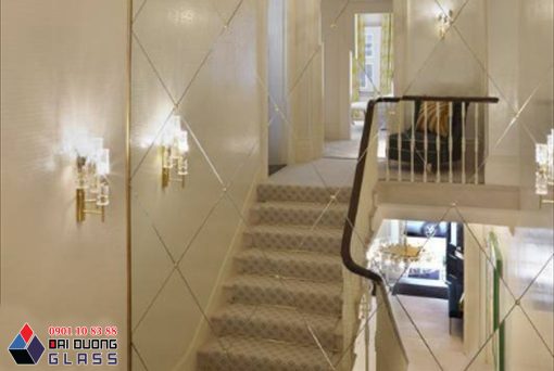 Gương kính thủy trang trí cầu thang 4