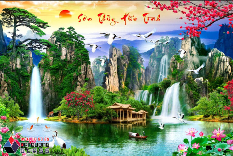 Tranh kính 3d nghệ thuật