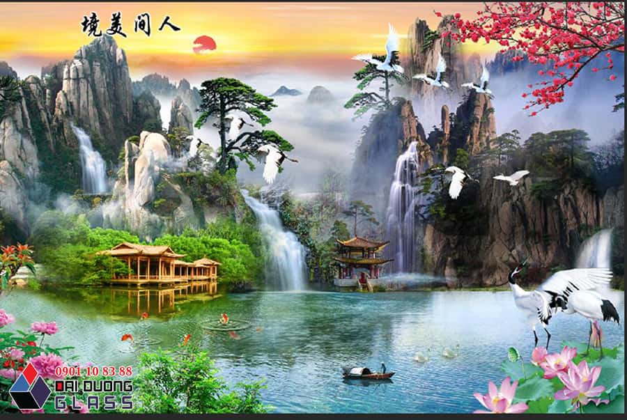 tranh son thuy huu tinh 2