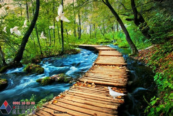 Tranh Kính Phong Cảnh Thiên Nhiên 3d