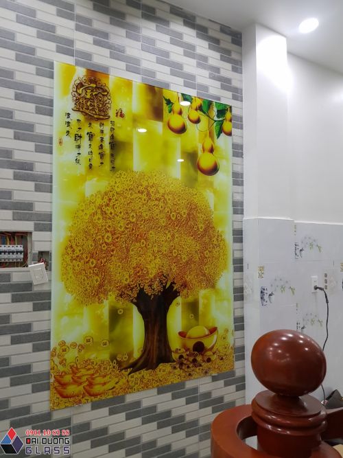 Tranh kính khổ đứng