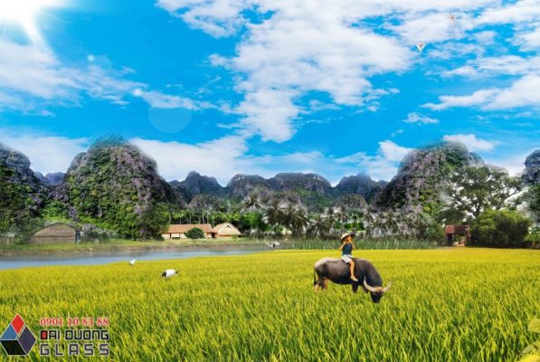 Tranh Kính Phong Cảnh Thiên Nhiên 3d