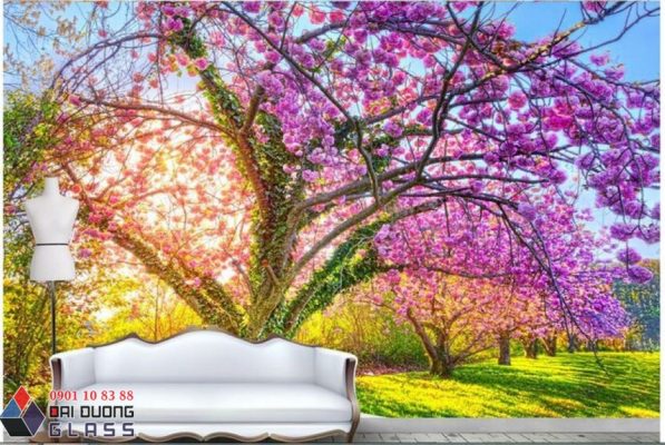 Tranh Kính Phong Cảnh Thiên Nhiên 3d