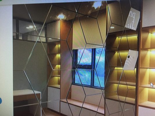 gương ghép trang trí