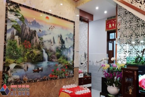 Tranh Kính Trang Trí Phòng Khách Đẹp Và Độc Đáo Nhất 2019