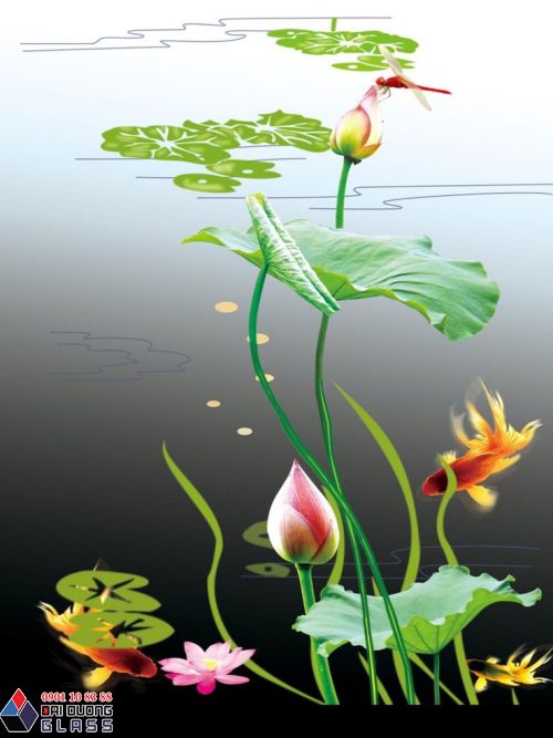 Tranh kính khổ đứng đẹp cho ngôi nhà bạn 6