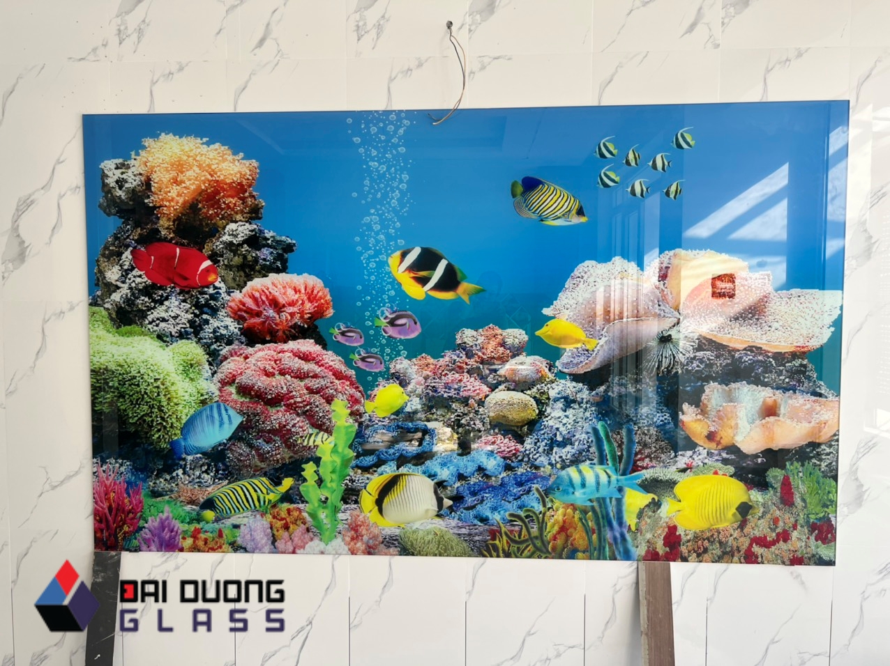 Công Trình: Thi Công Tranh Kính & Gương Ghép Chú Tâm Tại Vũng Tàu 7 tranh kính trang trí vũng tàu