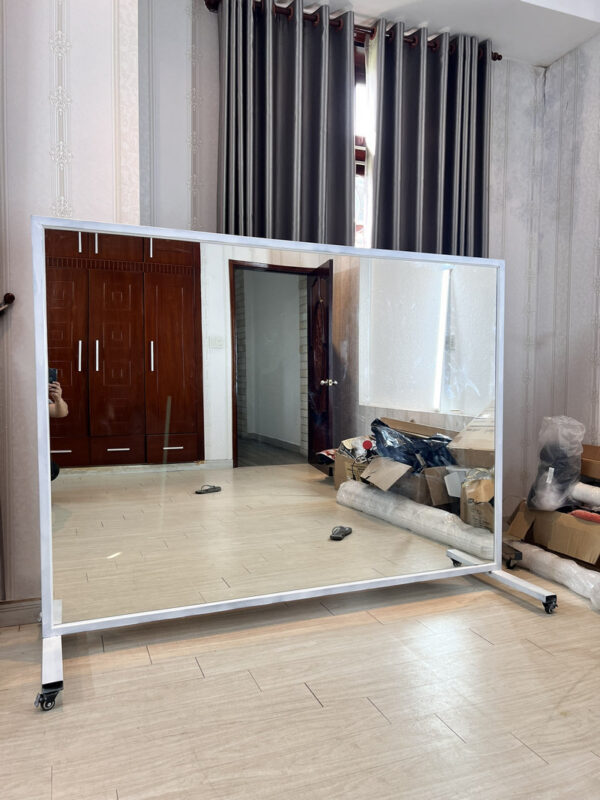 Gương Phòng Tập Di Động Giá Tốt 1 Gương 1 chiều cho quán cà phê