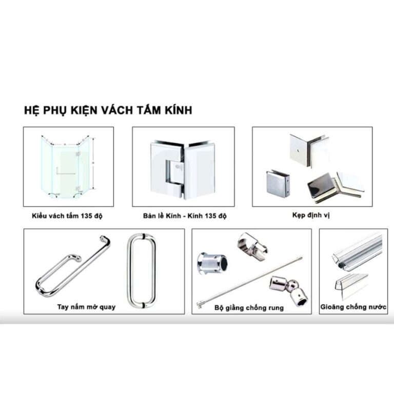 Phụ kiện vách kính nhà tắm
