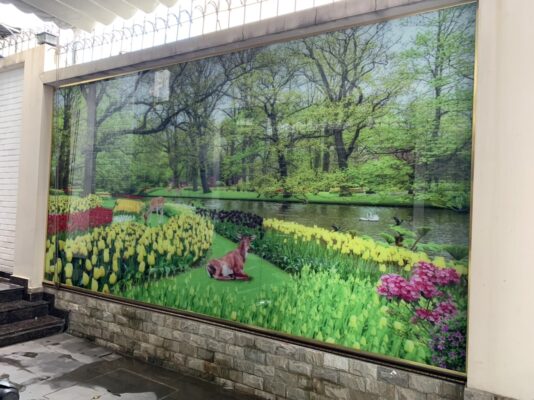 tranh kính ốp bếp phong thủy