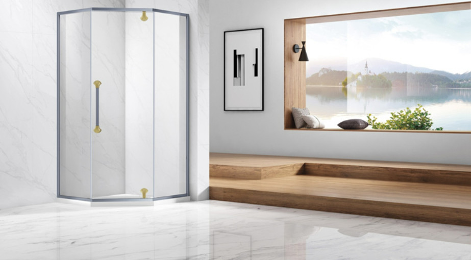 Ưu điểm phòng tắm kính 135 độ