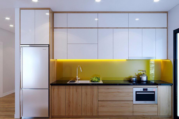 Màu kính bếp hợp mệnh Kim