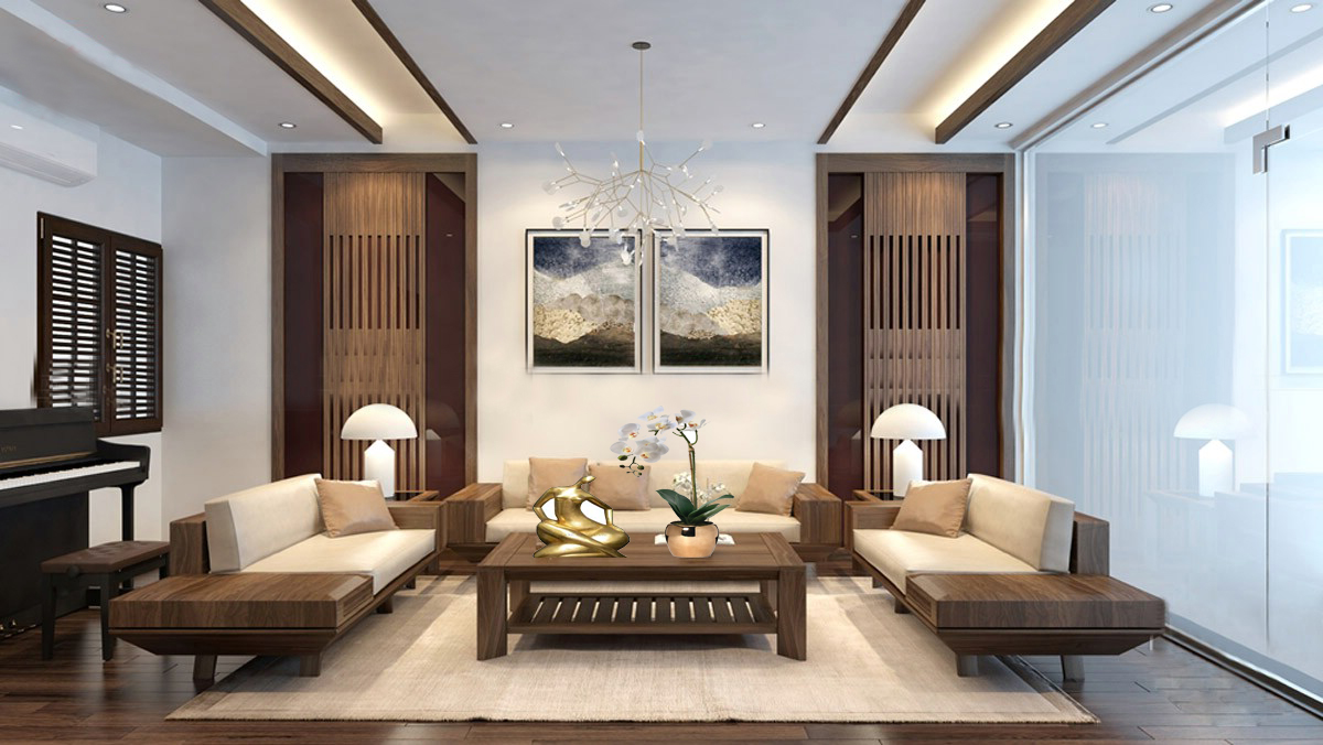 mẫu bàn ghế phòng khách hiện đại