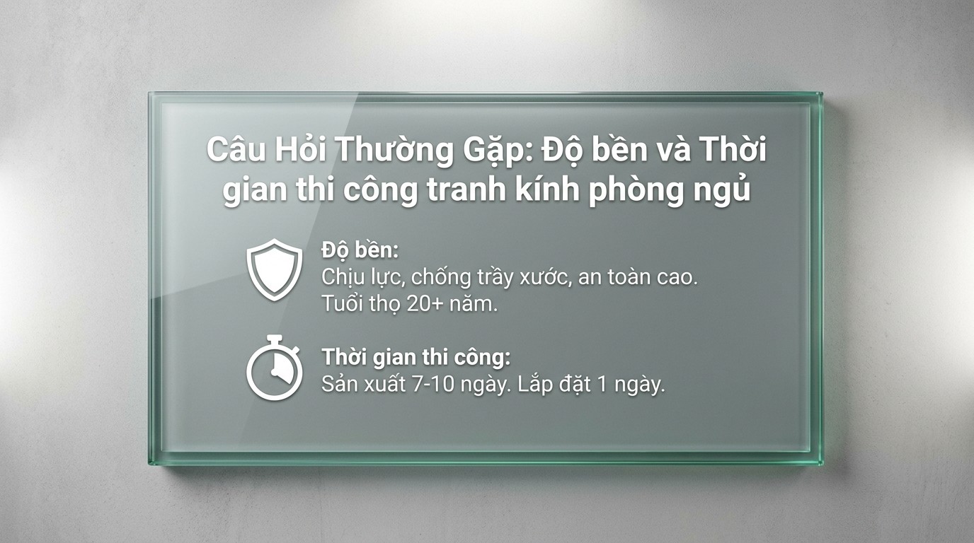 Tranh Kính Phòng Ngủ