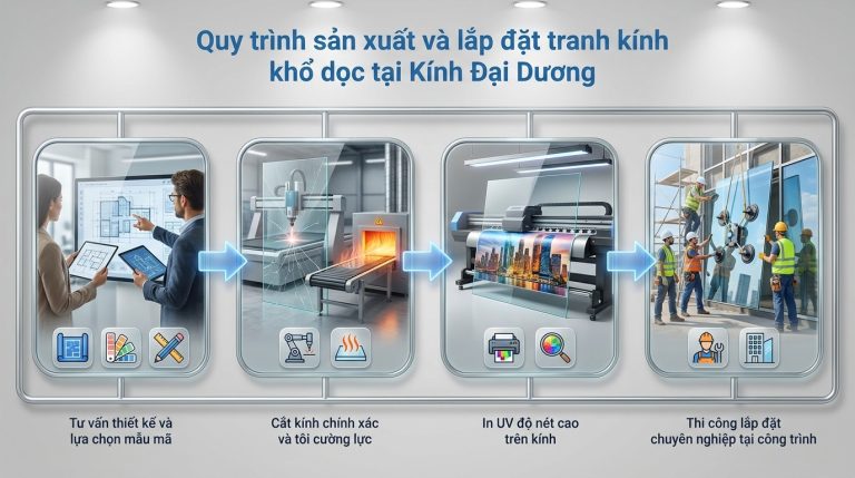 Tranh Kính Khổ Dọc