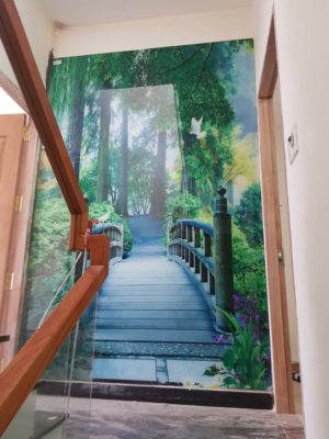 Mẫu Tranh Kính 3D Phòng Khách Đẹp | Thiết Kế Tranh Kính Phòng Khách 13 tranh kính 3d