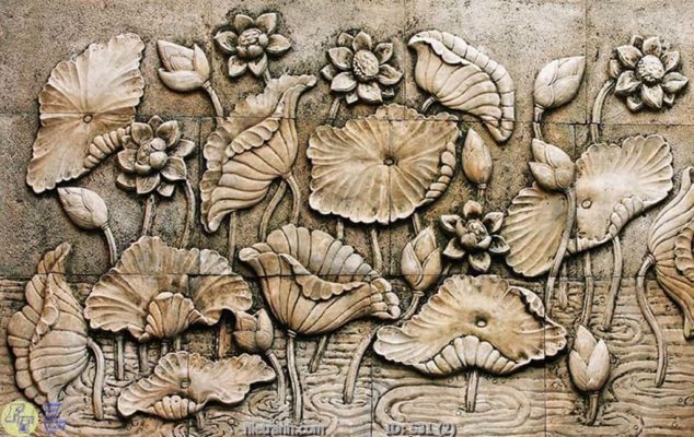 tranh kính cá chép cữu ngư quần hội