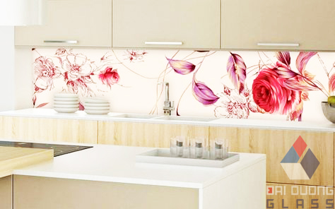 100+ Mẫu kính màu ốp bếp, ốp tường sang trọng 29 kính màu ốp bếp