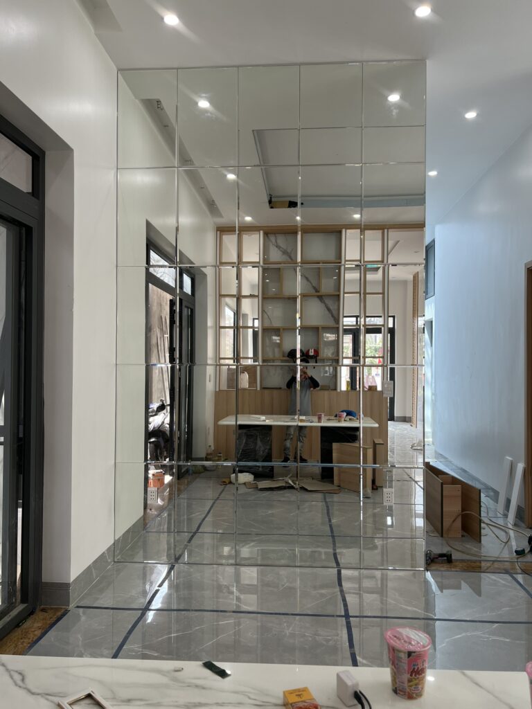 gương ghép hình chữ nhật