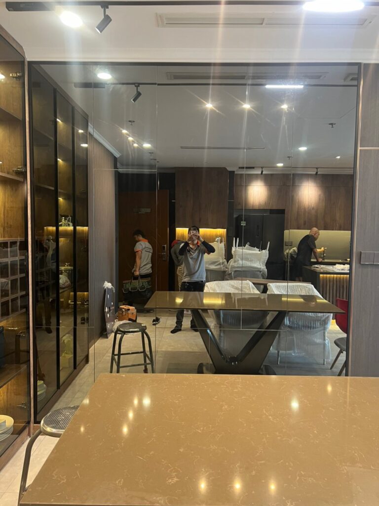 Gương ghép nghệ thuật