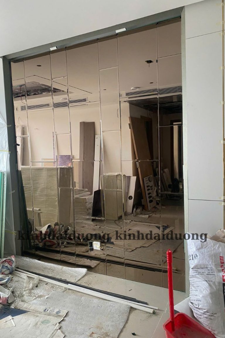 Thi công gương ghép trang trí tại căn hộ vũng tàu centre point
