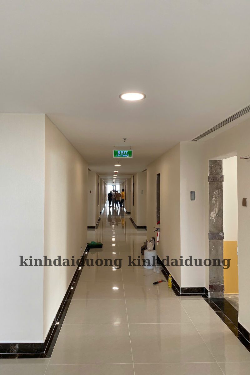 thi công phòng tắm kính tại khách sạn Aurora Biên Hoà - Đồng Nai