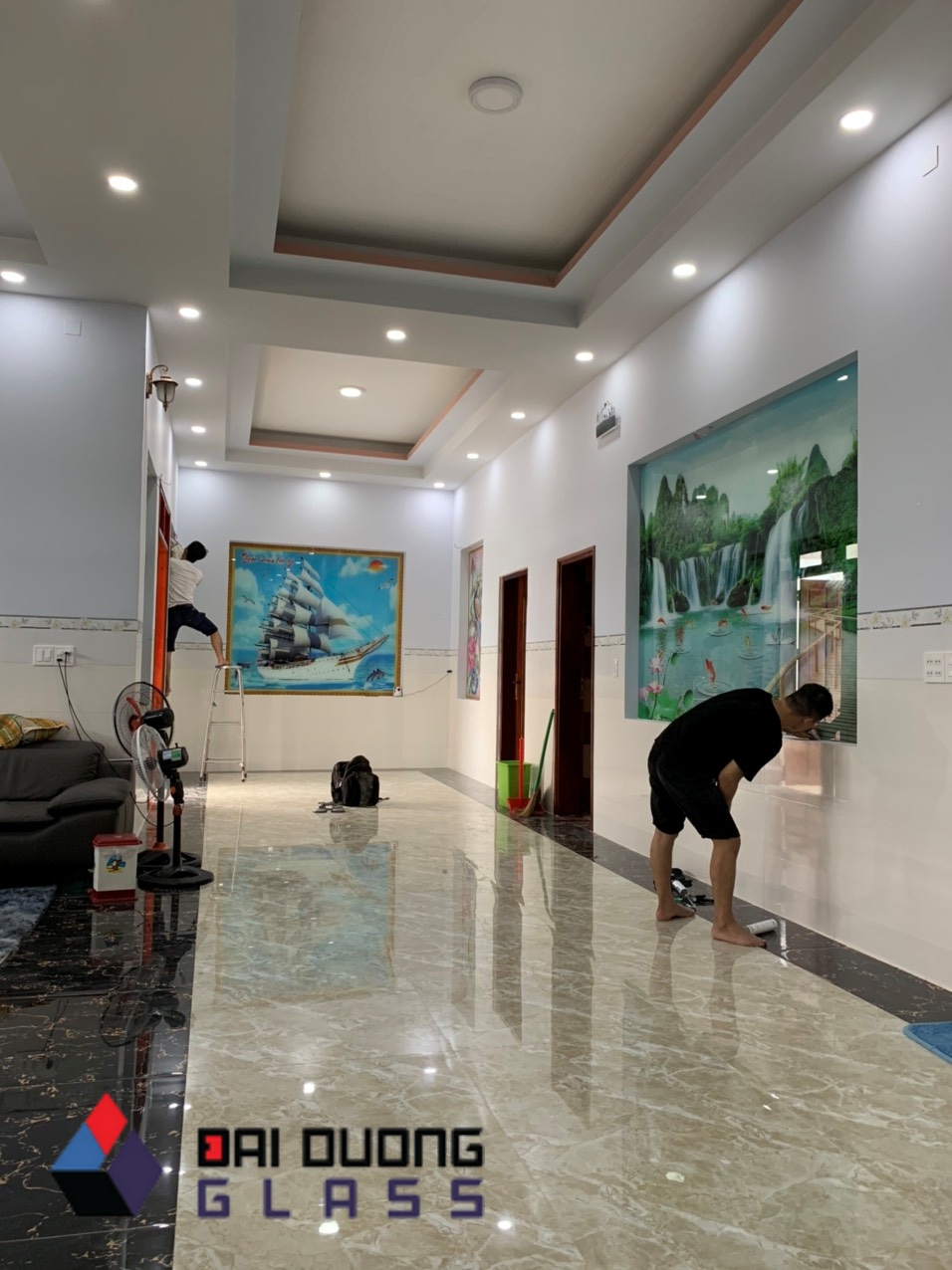 tranh kính 3d 