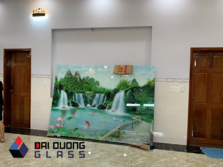 Tranh Kính 3d Ốp Bếp Phong Cảnh