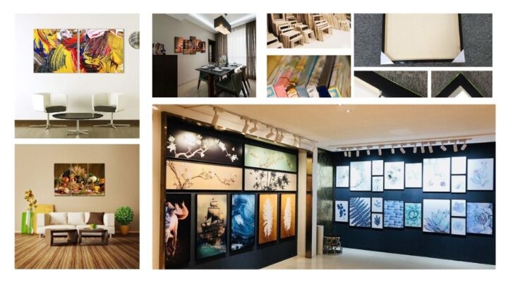 tranh kính trang trí tường