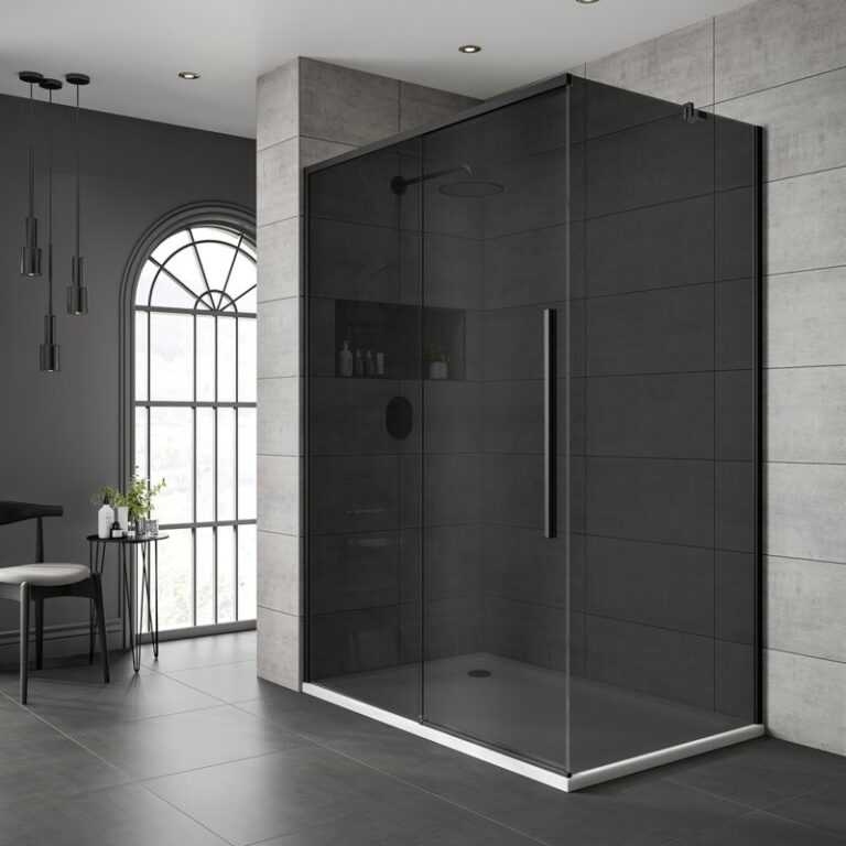 Vách kính nhà tắm