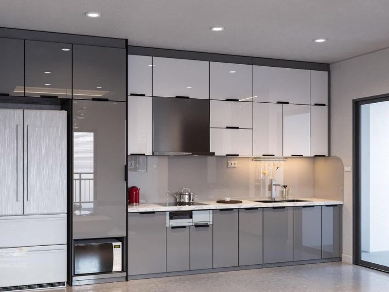 Cánh Kính Tủ Bếp