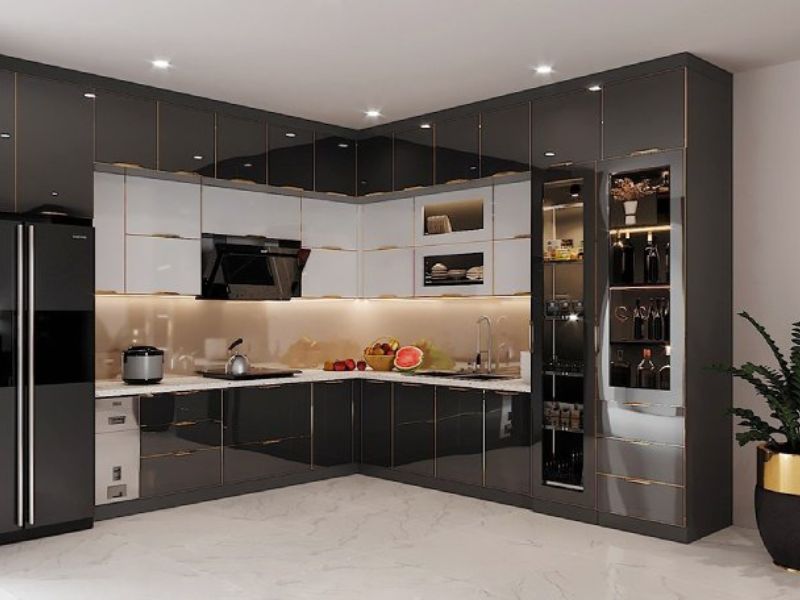 Cánh Kính Tủ Bếp