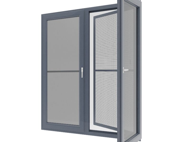 Khung nhôm cửa lưới chống muỗi