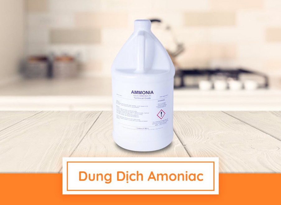 Cách tẩy sơn nhà dính vào cửa nhôm bằng amoniac